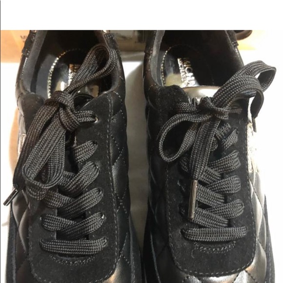 - Michael kor black quilted lace up THE PRICE IS FIRM - Picture 6 of 8